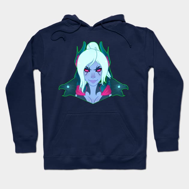 Angry Vengeful Spirit Hoodie by LinDemonic